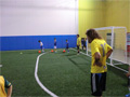 サッカースクールの様子